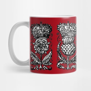 Emblems of the Four Kingdoms - England, Scotland, France and Ireland Mug